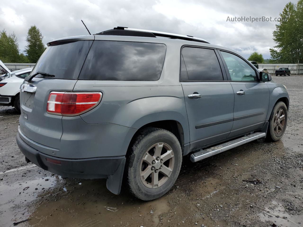 2008 Saturn Outlook Xe Blue vin: 5GZER13788J258278