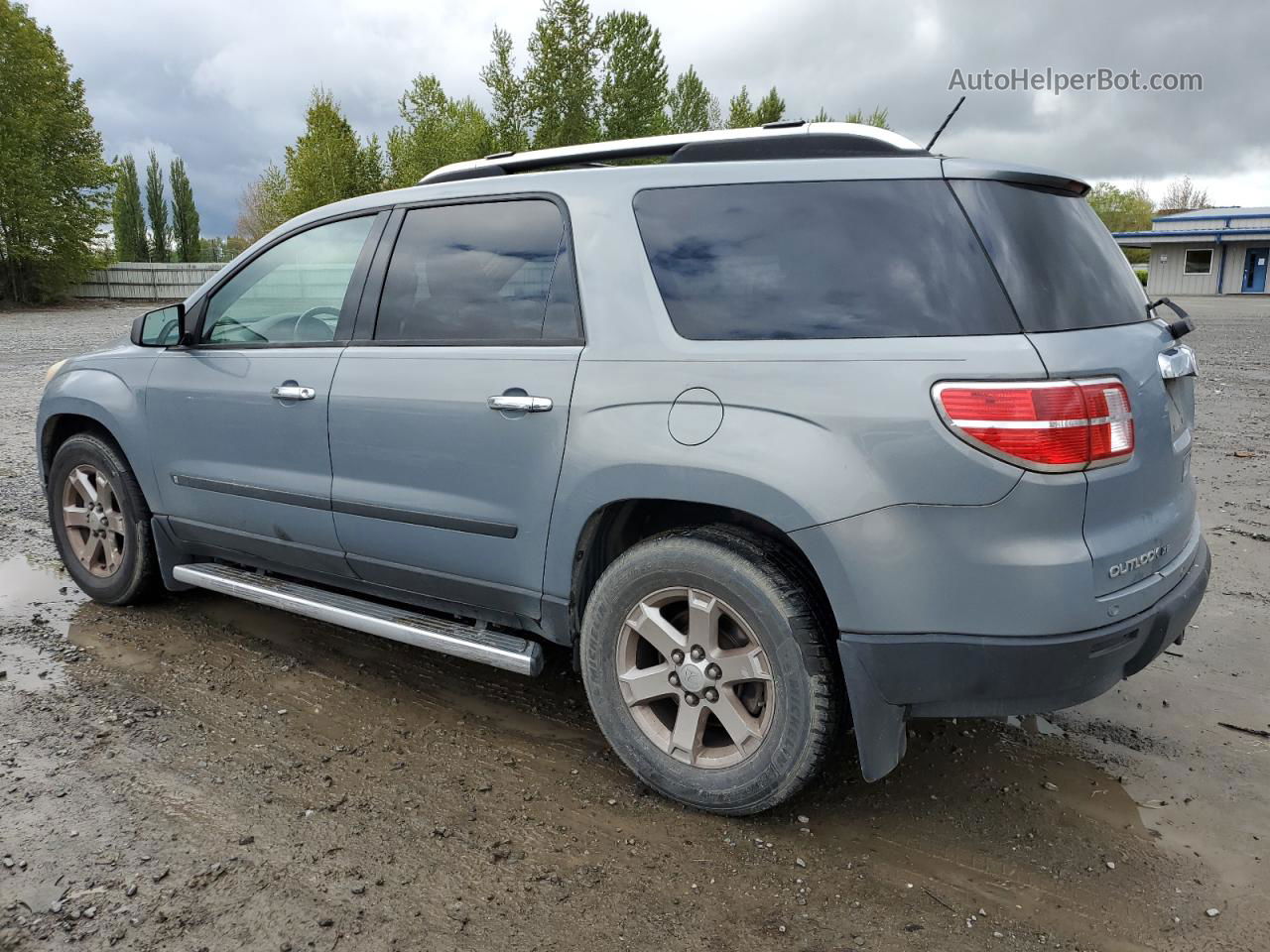 2008 Saturn Outlook Xe Blue vin: 5GZER13788J258278