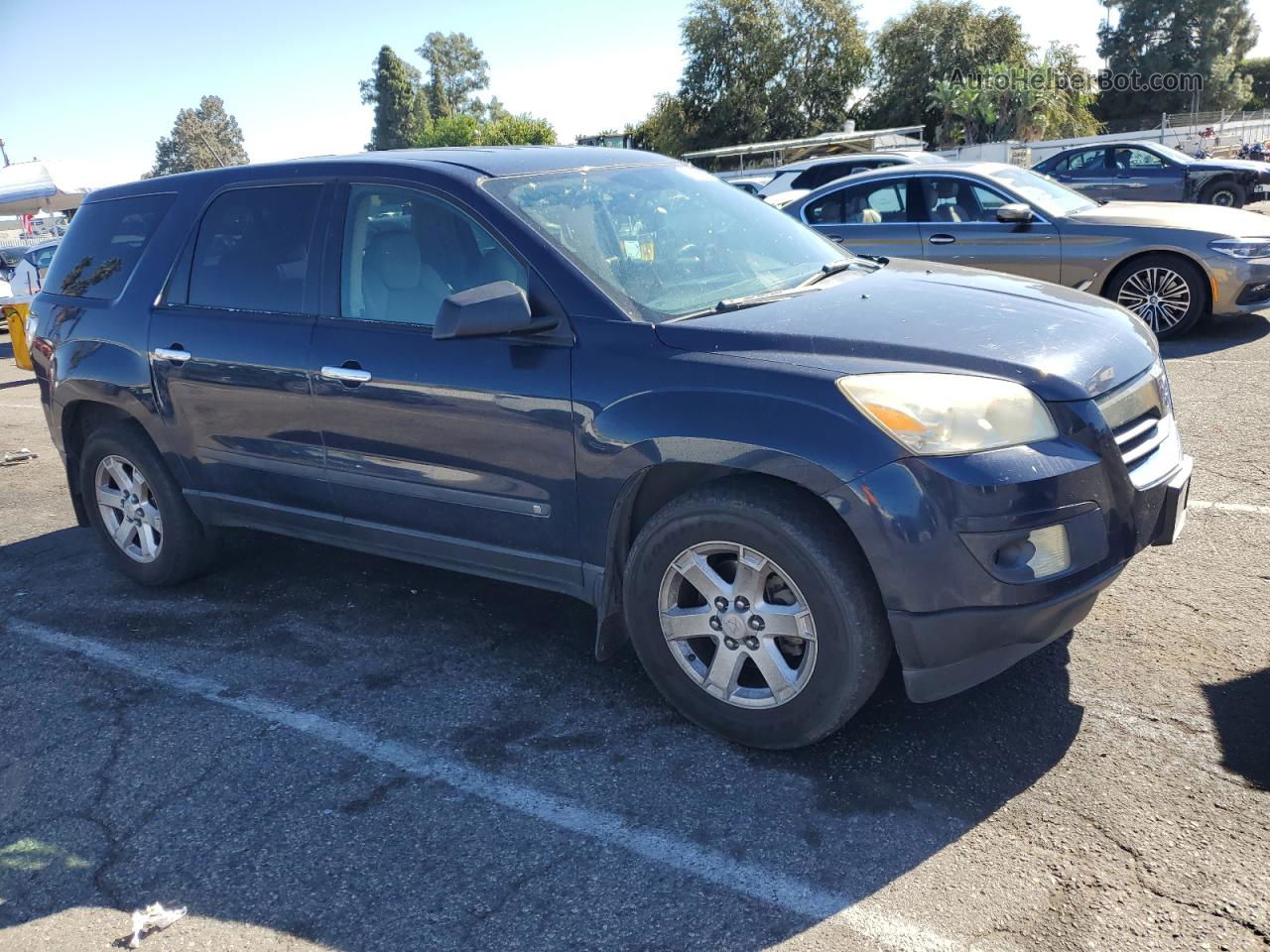 2008 Saturn Outlook Xe Blue vin: 5GZER13798J159212