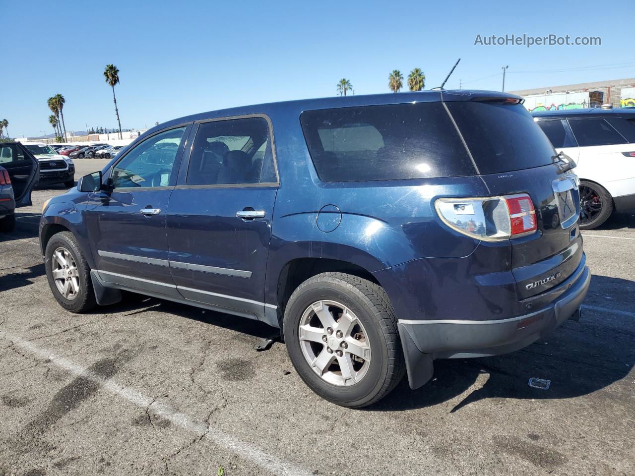 2008 Saturn Outlook Xe Blue vin: 5GZER13798J159212