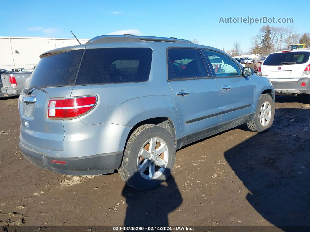 2008 Saturn Outlook Xe Blue vin: 5GZER137X8J134352