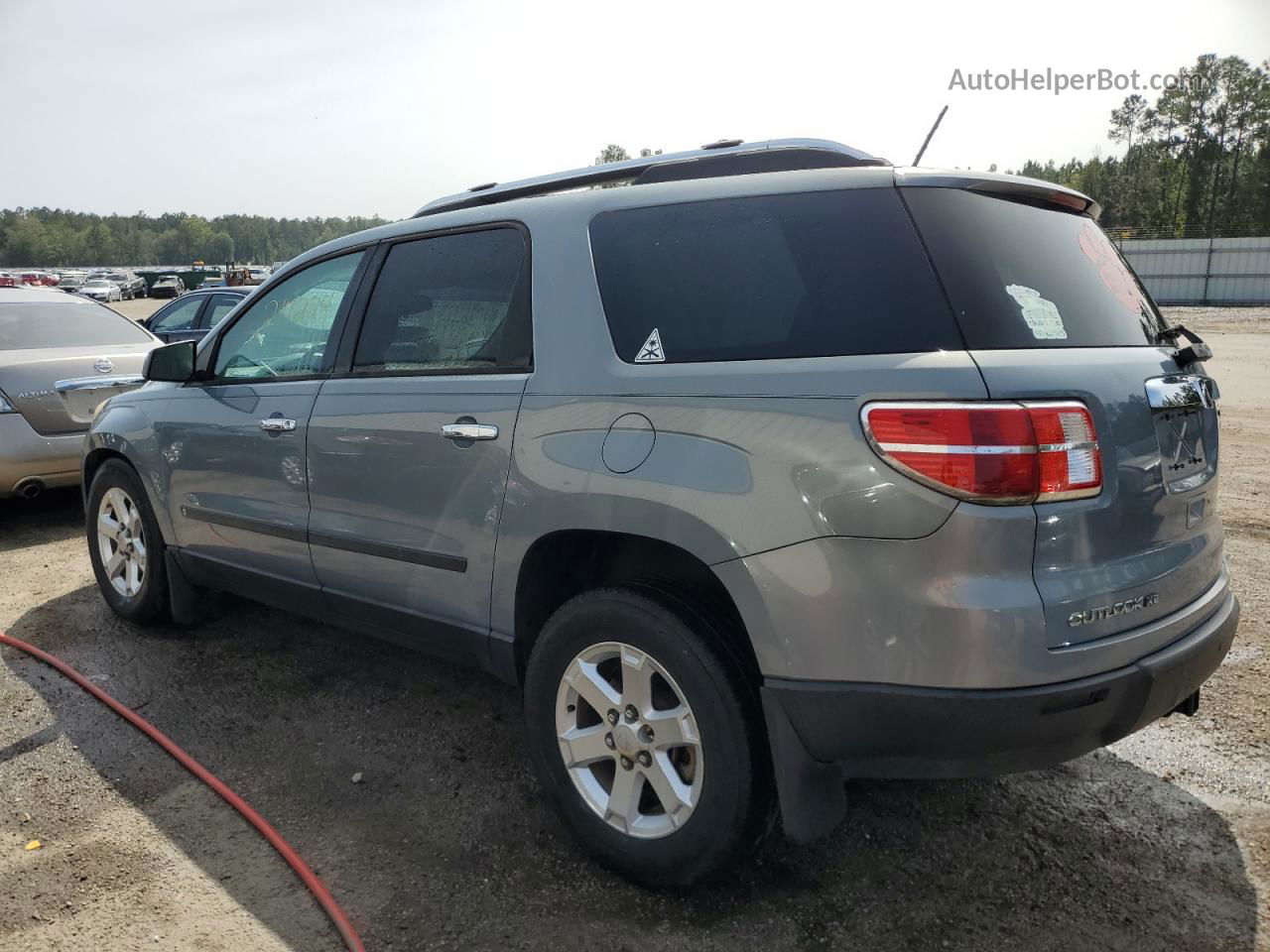 2008 Saturn Outlook Xe Blue vin: 5GZER137X8J159056