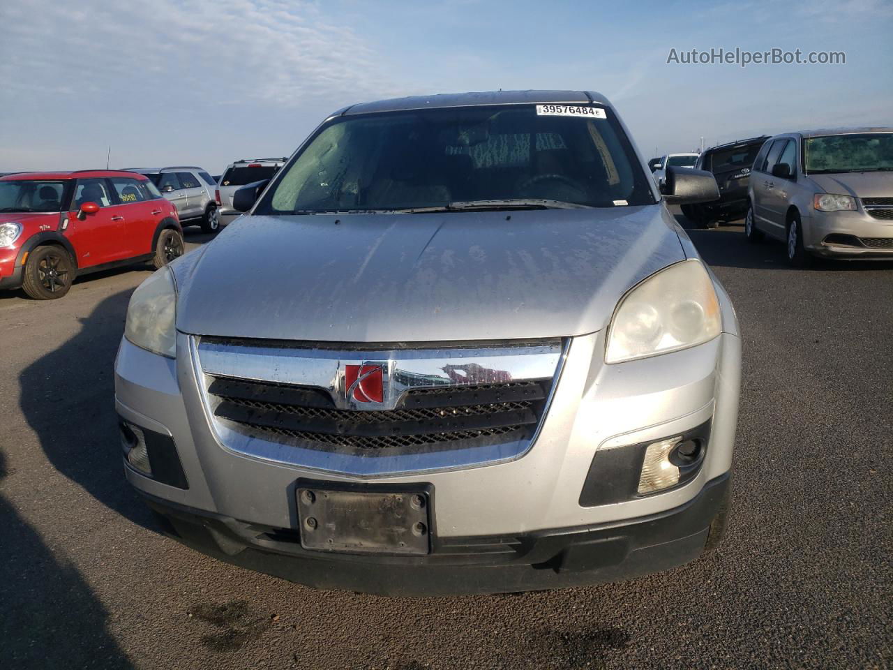 2008 Saturn Outlook Xe Silver vin: 5GZER137X8J232135