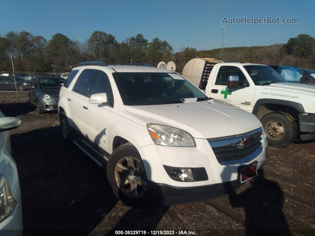 2008 Saturn Outlook Xr White vin: 5GZER23708J142515