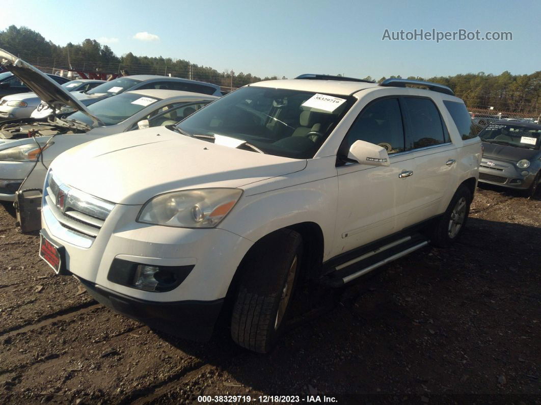 2008 Saturn Outlook Xr White vin: 5GZER23708J142515