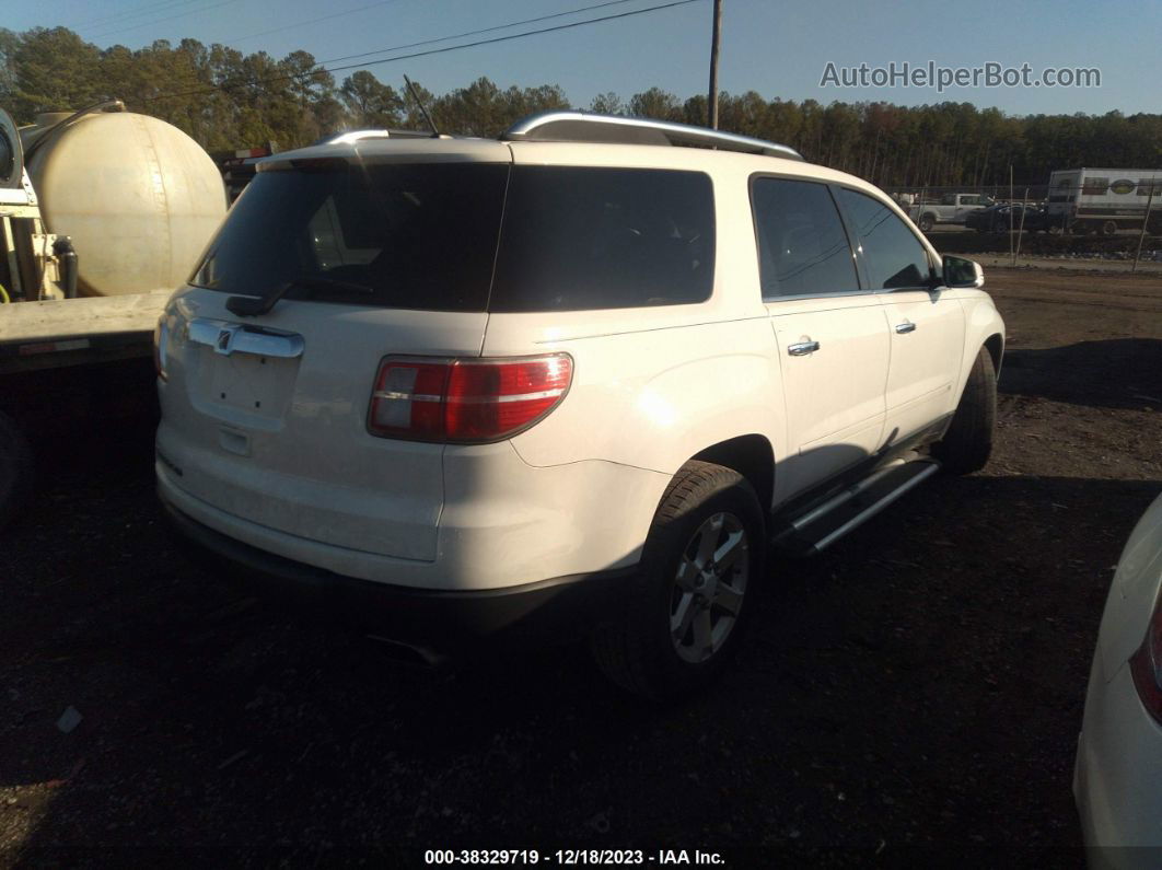 2008 Saturn Outlook Xr White vin: 5GZER23708J142515