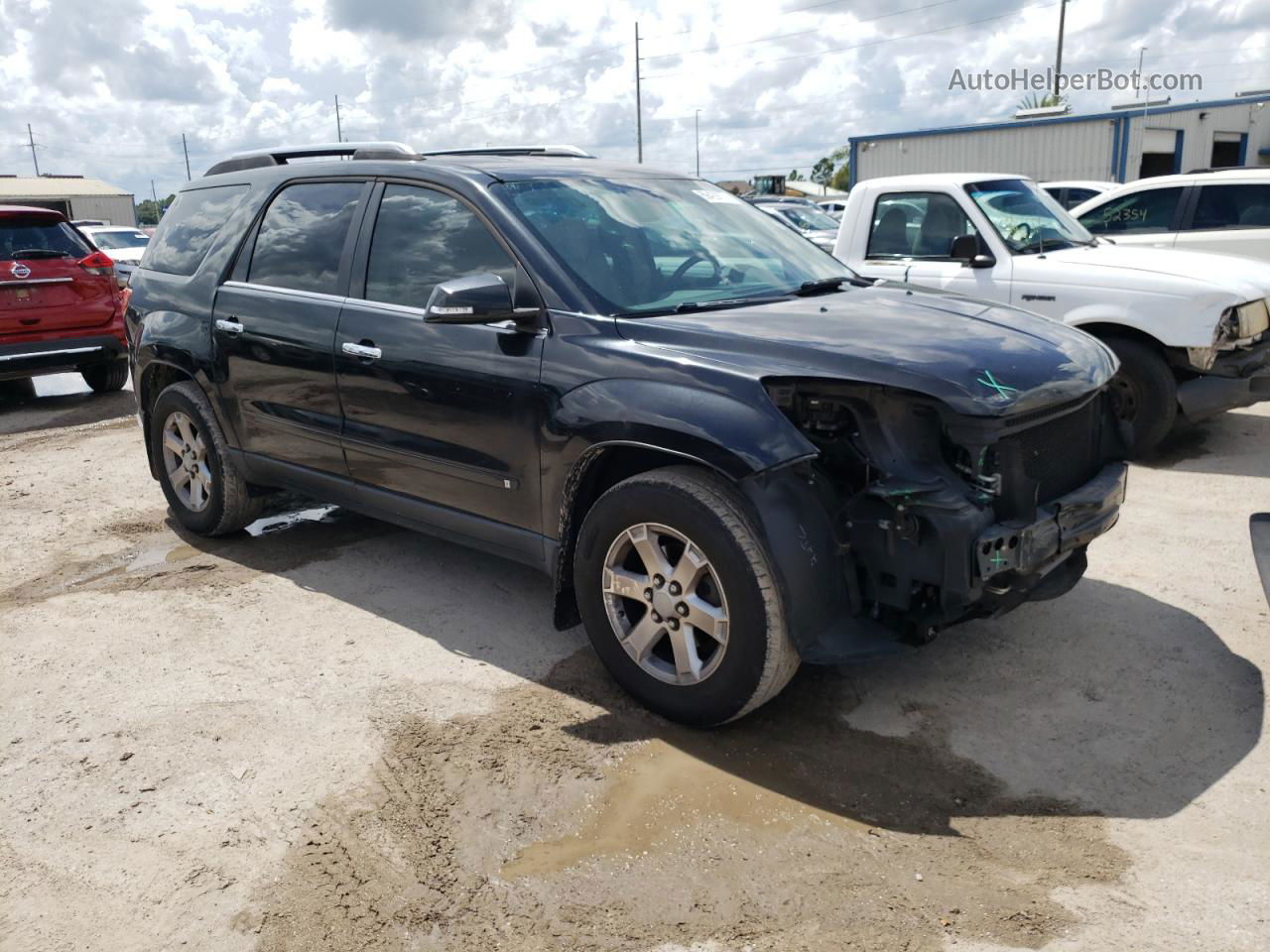 2008 Saturn Outlook Xr Black vin: 5GZER23708J187566