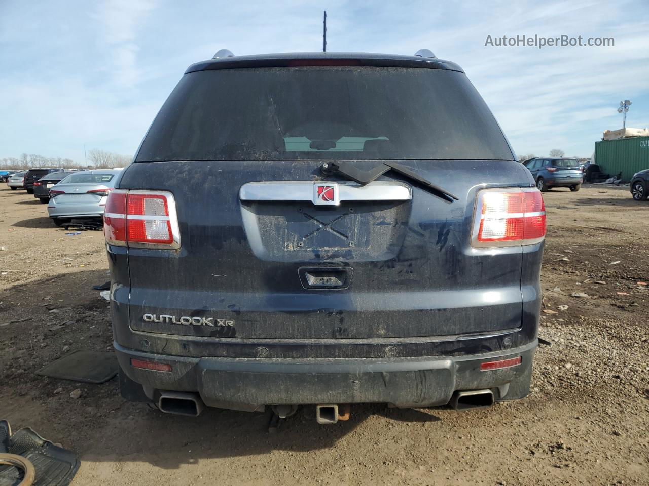 2008 Saturn Outlook Xr Blue vin: 5GZER23718J195305