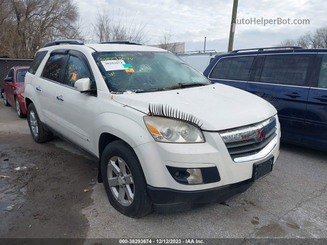 2008 Saturn Outlook Xr White vin: 5GZER23728J128034