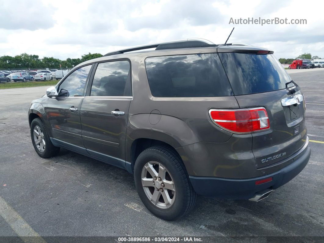 2008 Saturn Outlook Xr Brown vin: 5GZER23748J148298