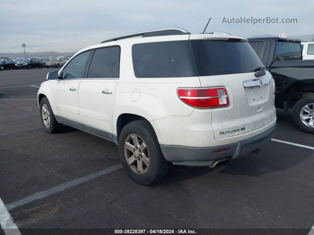 2008 Saturn Outlook Xr White vin: 5GZER23748J160712