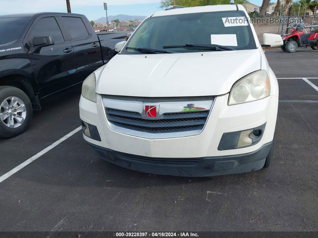 2008 Saturn Outlook Xr White vin: 5GZER23748J160712