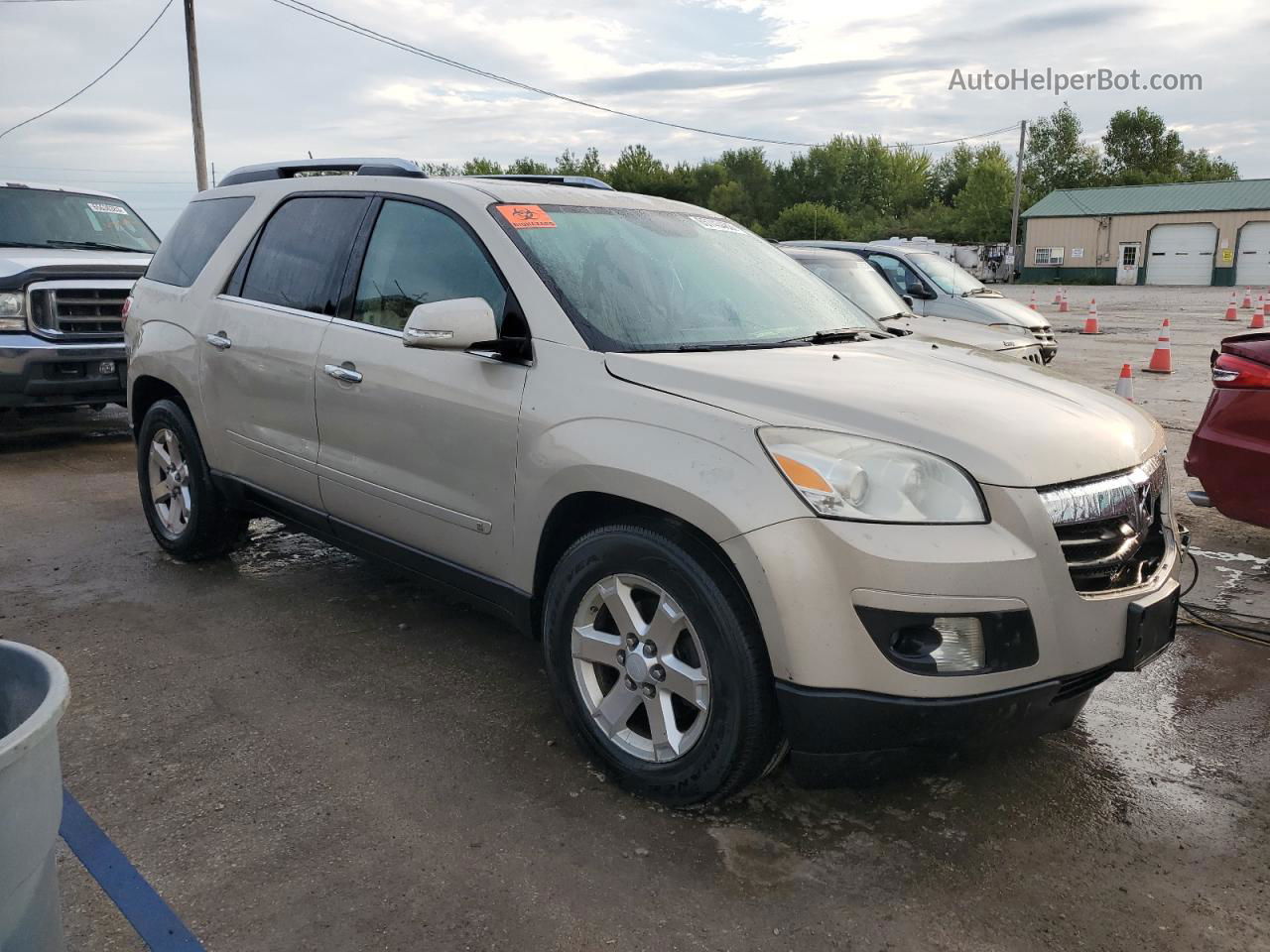 2008 Saturn Outlook Xr Beige vin: 5GZER23758J212798