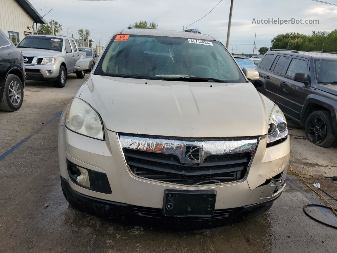 2008 Saturn Outlook Xr Beige vin: 5GZER23758J212798