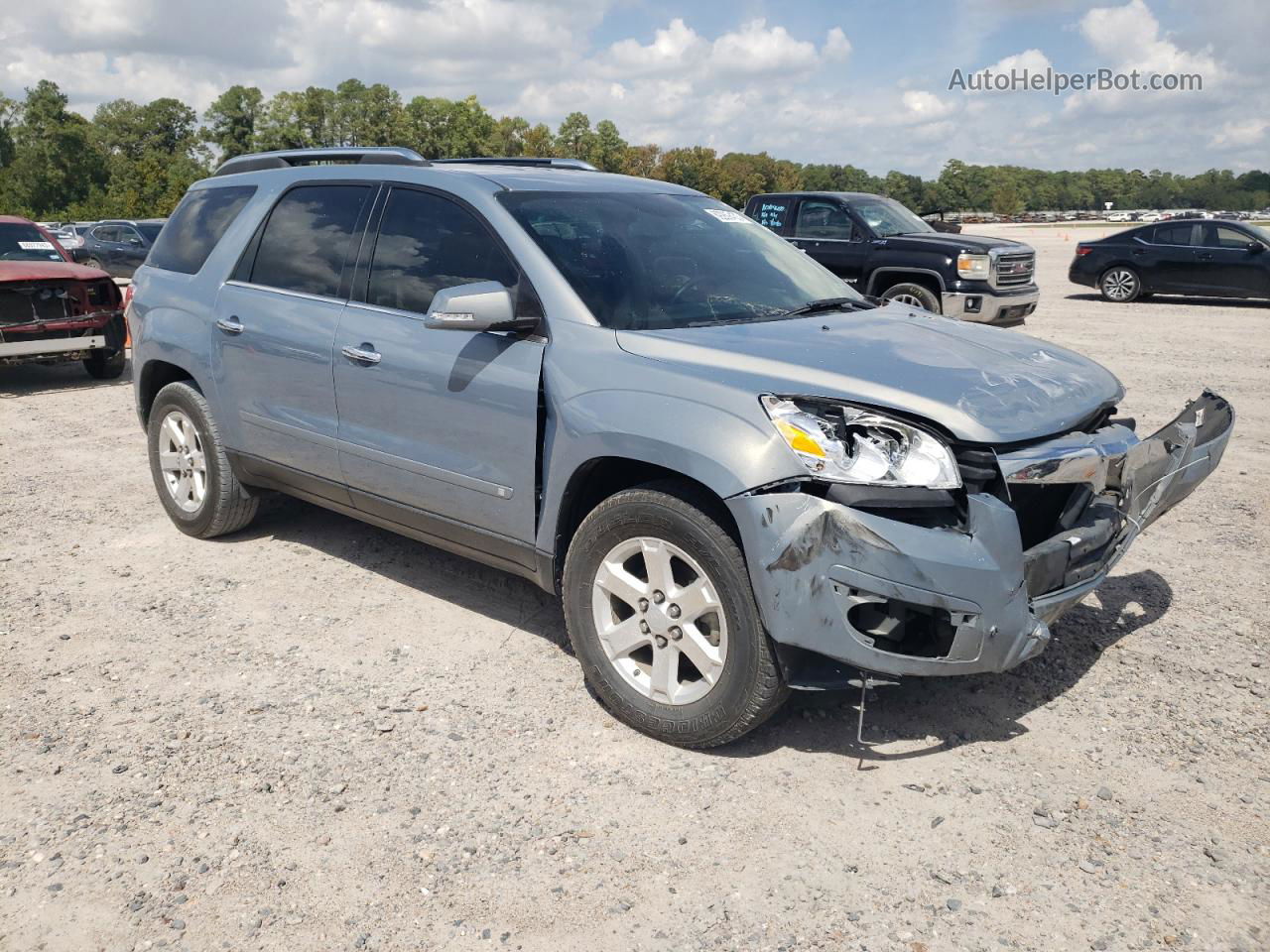 2008 Saturn Outlook Xr Gray vin: 5GZER23758J264867