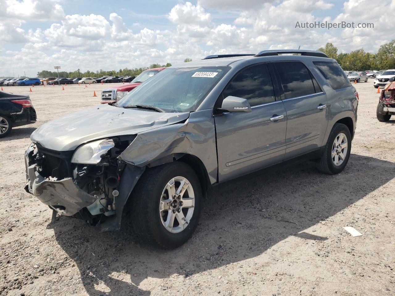 2008 Saturn Outlook Xr Gray vin: 5GZER23758J264867