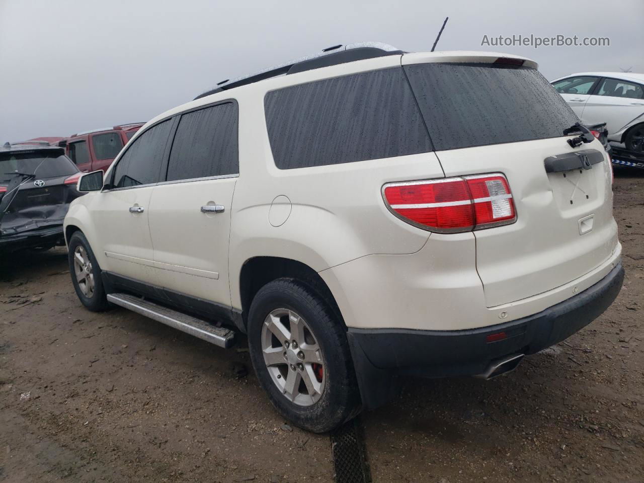 2008 Saturn Outlook Xr White vin: 5GZER23768J257300