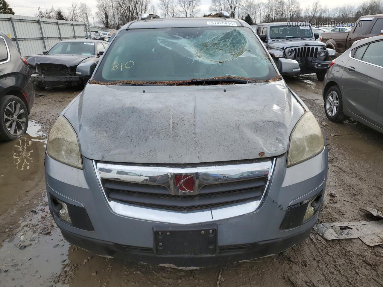 2008 Saturn Outlook Xr Синий vin: 5GZER23788J173401