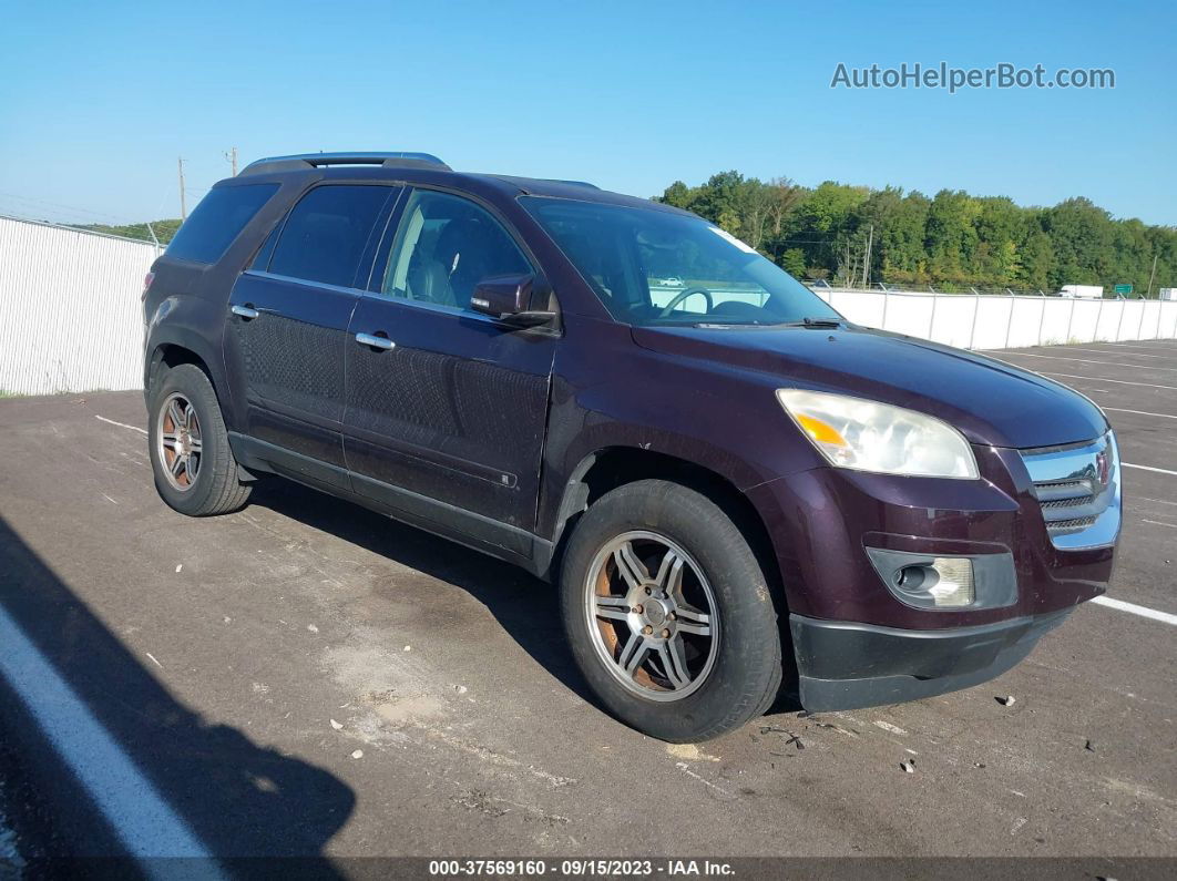 2008 Saturn Outlook Xr Purple vin: 5GZER237X8J267473