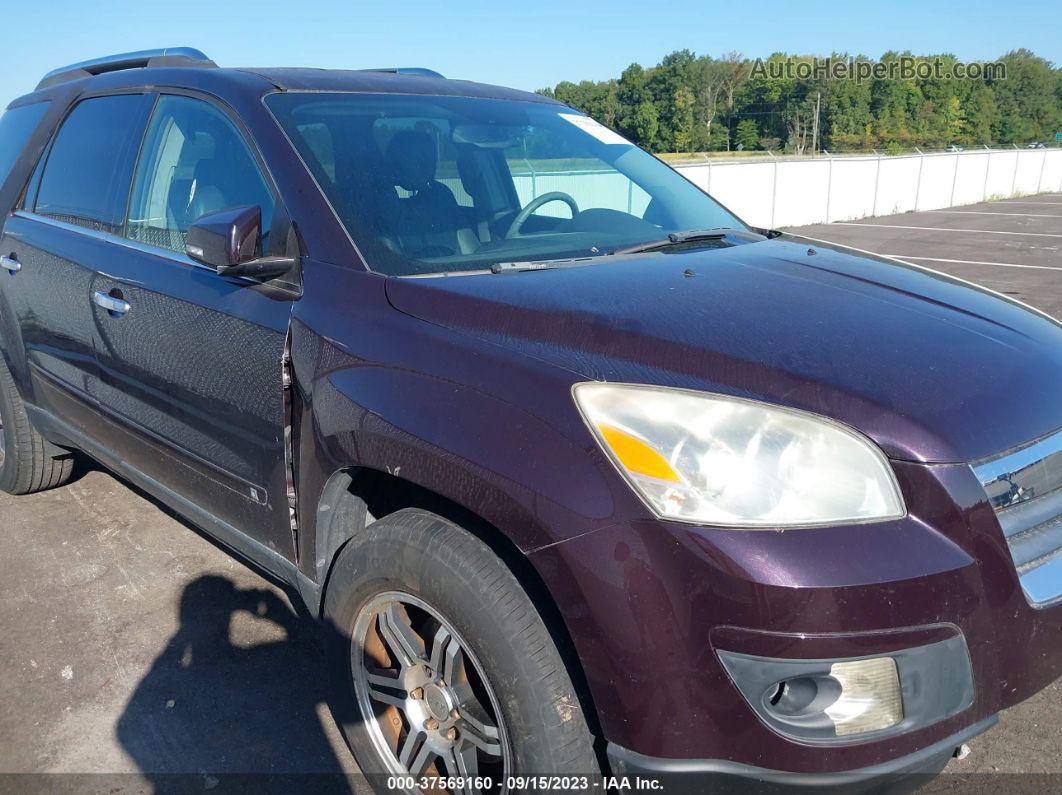 2008 Saturn Outlook Xr Purple vin: 5GZER237X8J267473