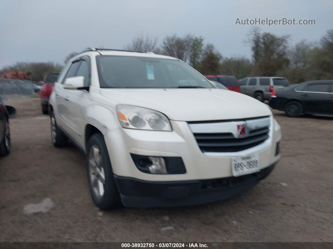 2008 Saturn Outlook Xr White vin: 5GZER33728J271443