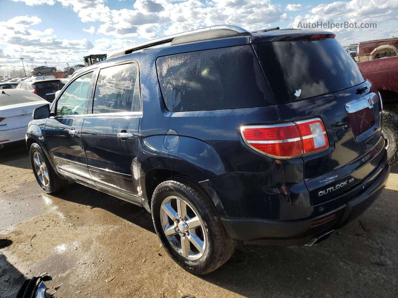 2008 Saturn Outlook Xr Blue vin: 5GZER33738J176616