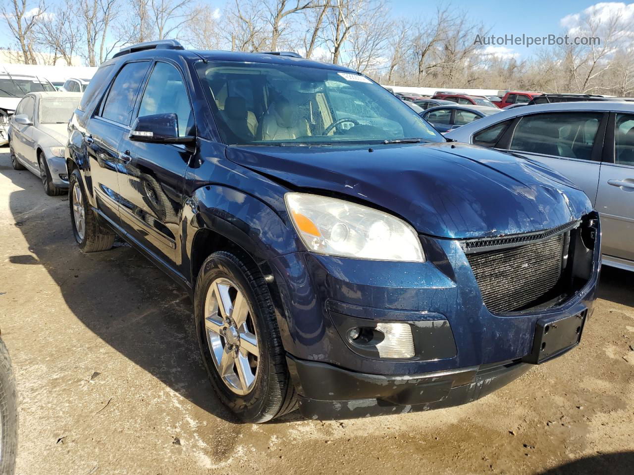 2008 Saturn Outlook Xr Blue vin: 5GZER33738J176616