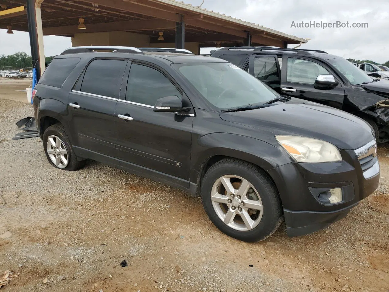 2008 Saturn Outlook Xr Black vin: 5GZER33748J226391