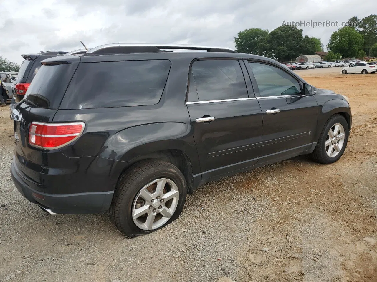 2008 Saturn Outlook Xr Black vin: 5GZER33748J226391