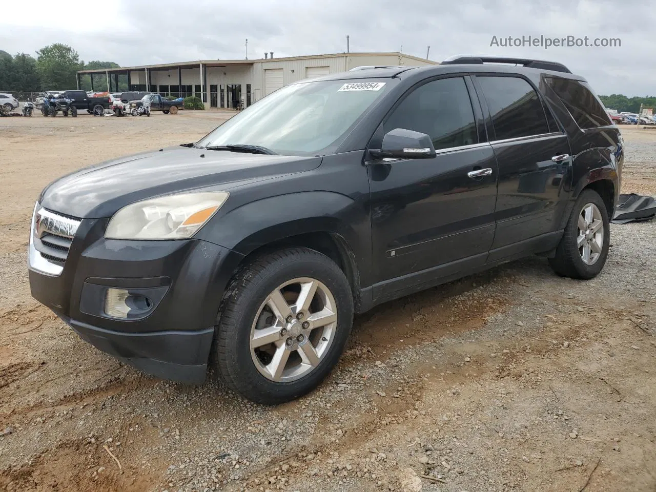 2008 Saturn Outlook Xr Black vin: 5GZER33748J226391