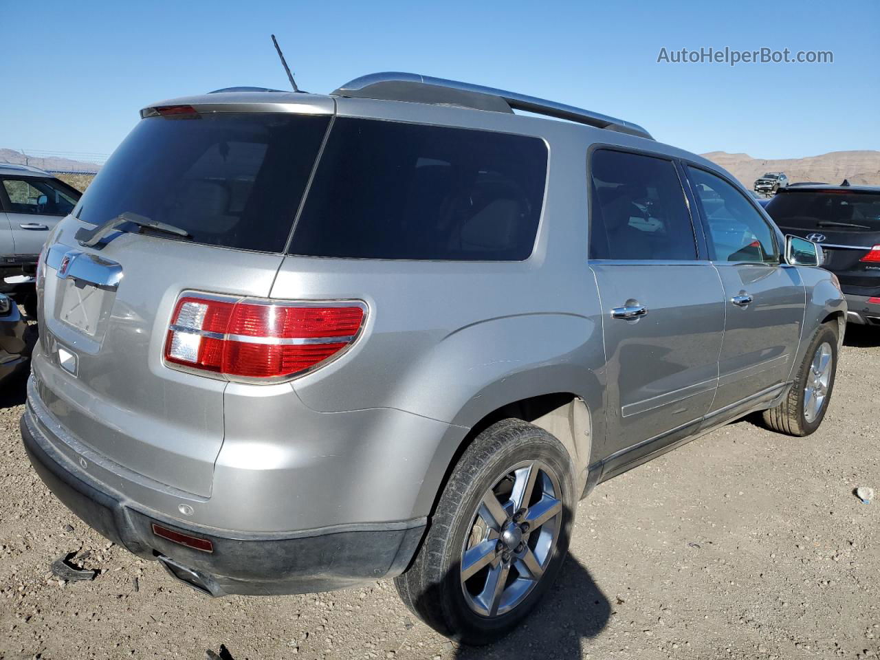 2008 Saturn Outlook Xr Silver vin: 5GZER33758J145867