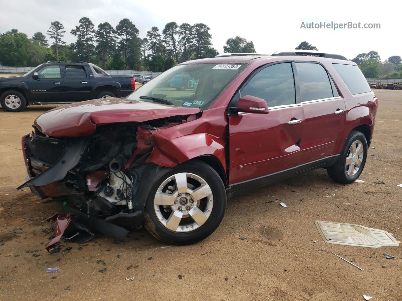 2008 Saturn Outlook Xr Red vin: 5GZER33758J275938