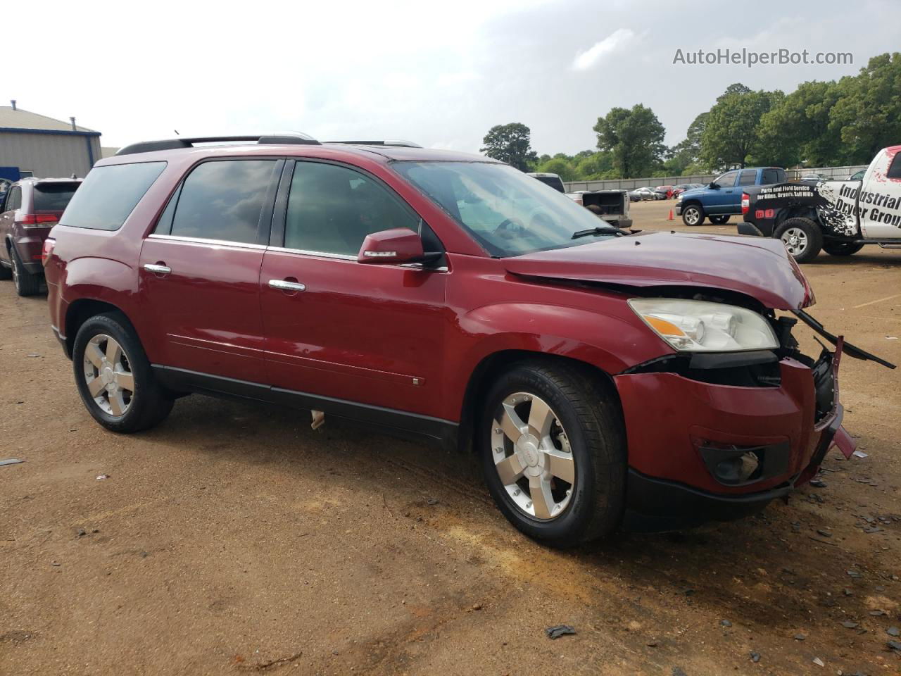 2008 Saturn Outlook Xr Red vin: 5GZER33758J275938