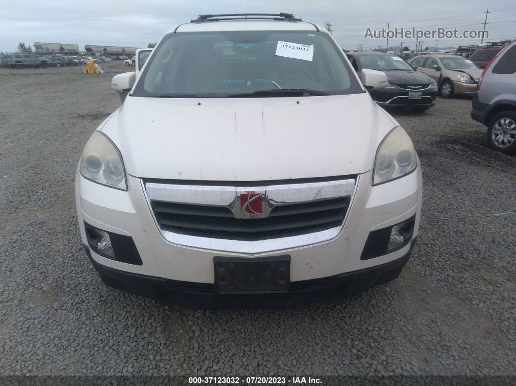 2008 Saturn Outlook Xr White vin: 5GZER33788J263668