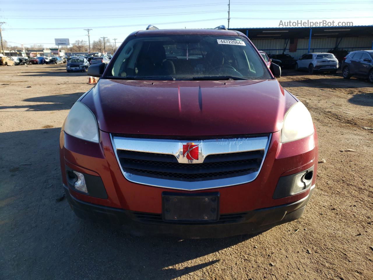 2008 Saturn Outlook Xe Red vin: 5GZEV13718J254729