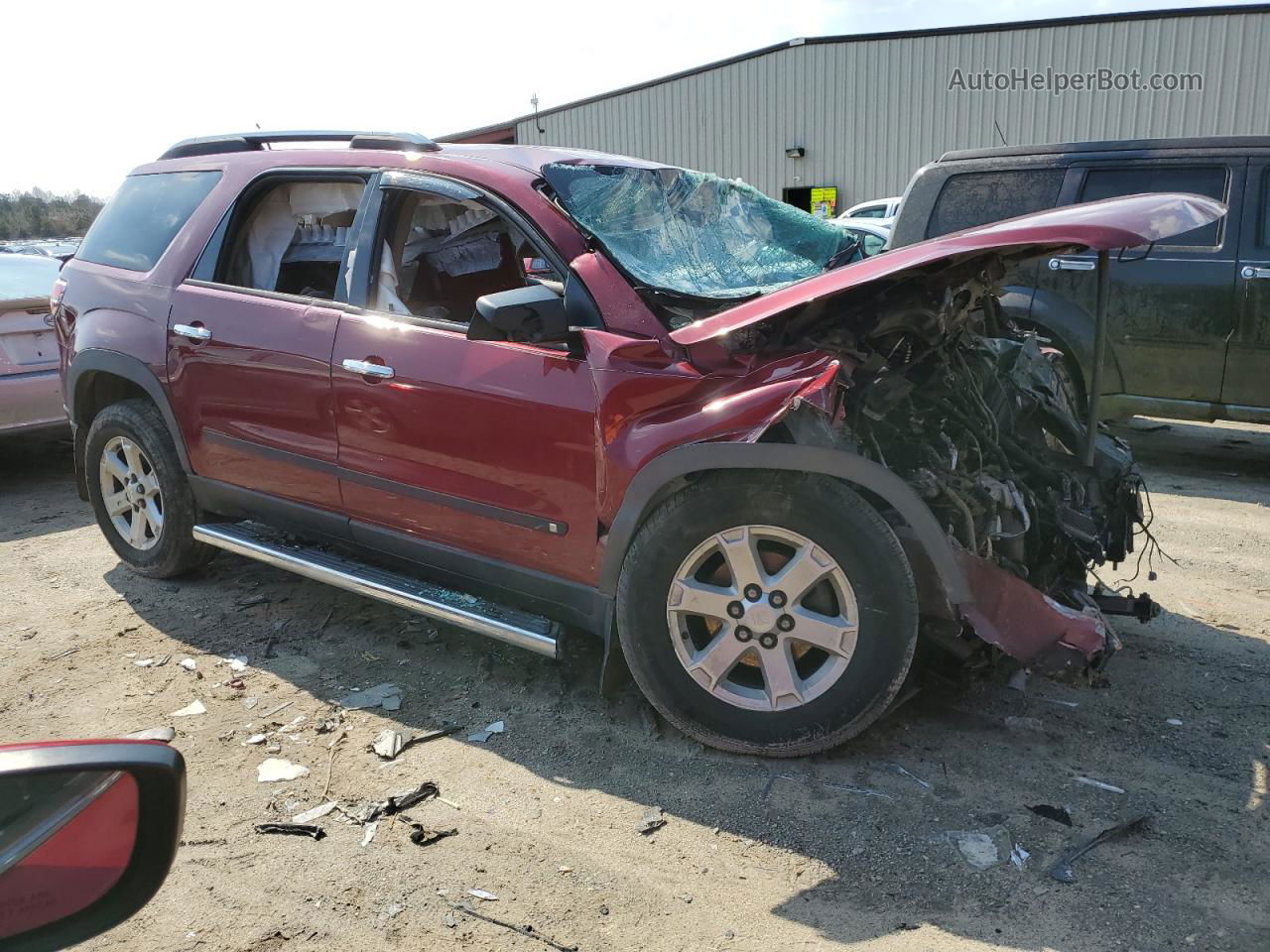 2008 Saturn Outlook Xe Red vin: 5GZEV13748J137954