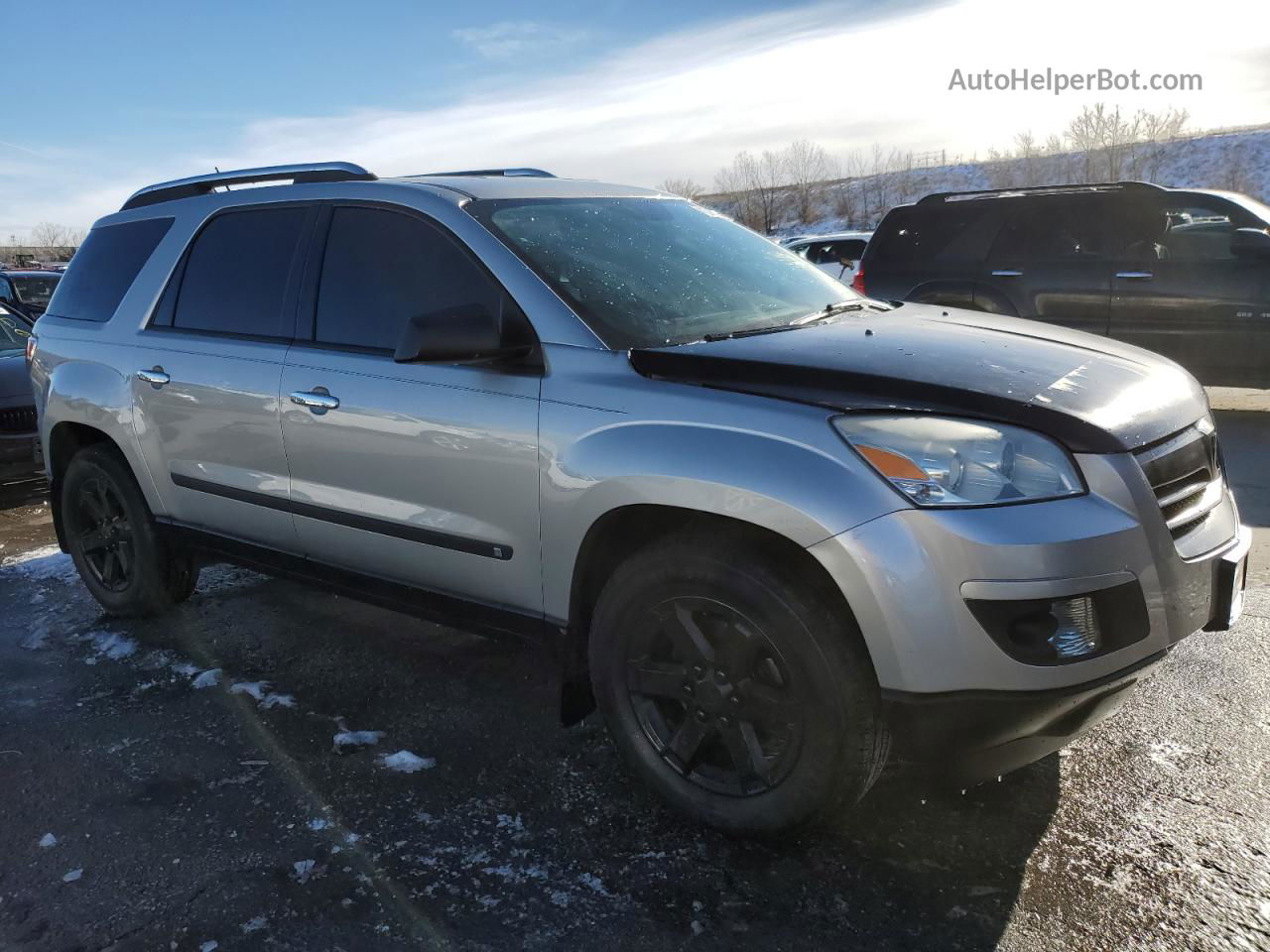 2008 Saturn Outlook Xe Silver vin: 5GZEV13758J143990