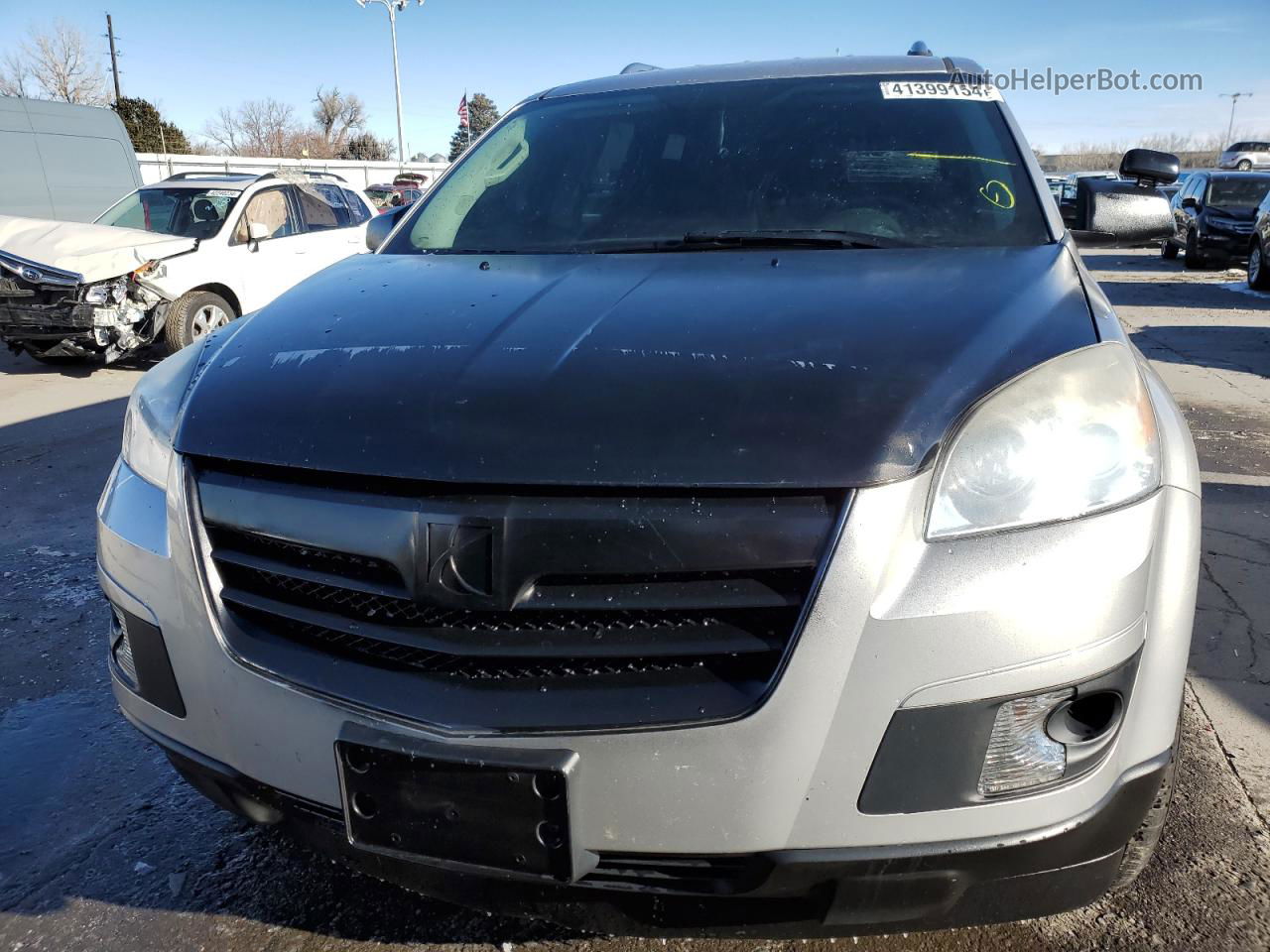 2008 Saturn Outlook Xe Silver vin: 5GZEV13758J143990