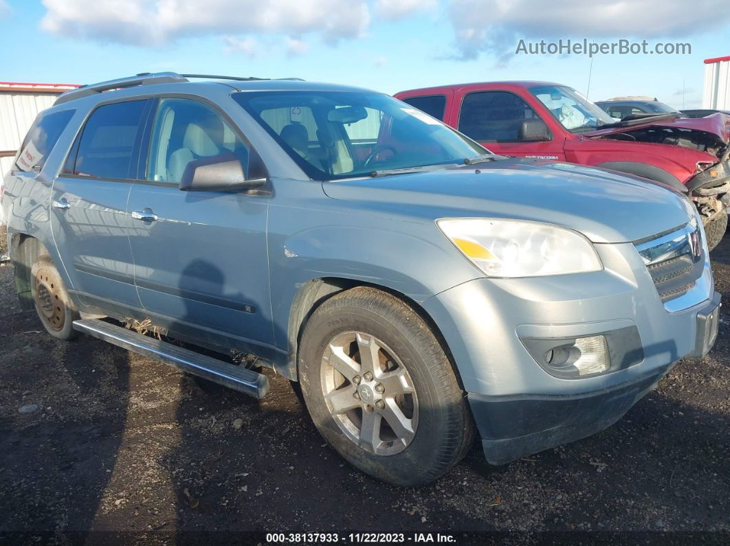 2008 Saturn Outlook Xe Light Blue vin: 5GZEV13788J265498