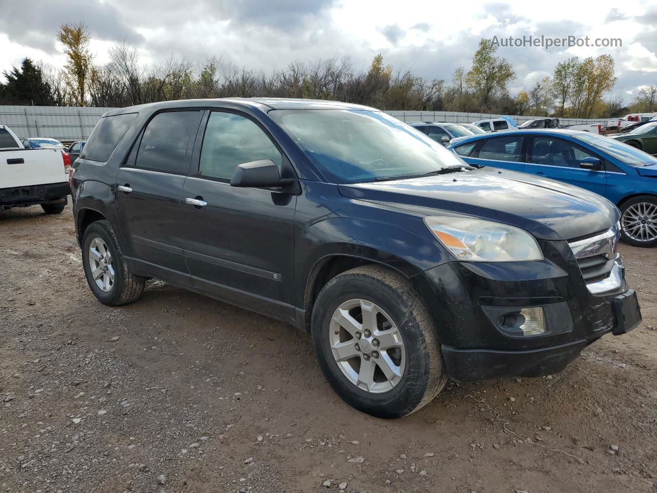 2008 Saturn Outlook Xe Charcoal vin: 5GZEV13798J229254