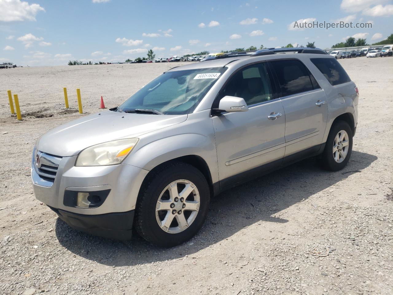 2008 Saturn Outlook Xr Silver vin: 5GZEV23718J146682