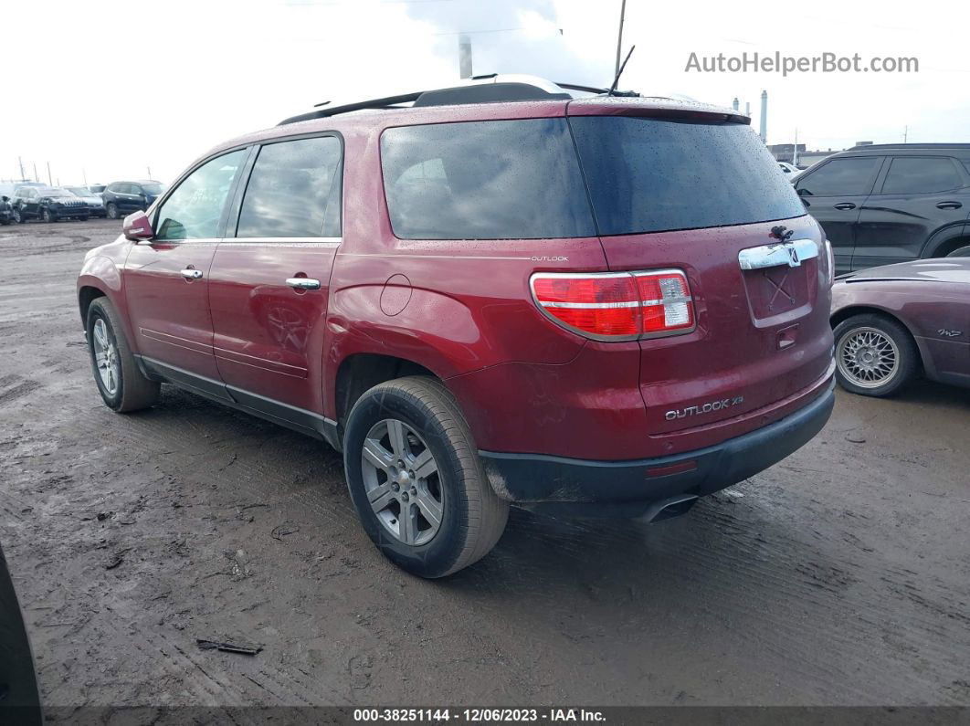 2008 Saturn Outlook Xr Red vin: 5GZEV23718J214706