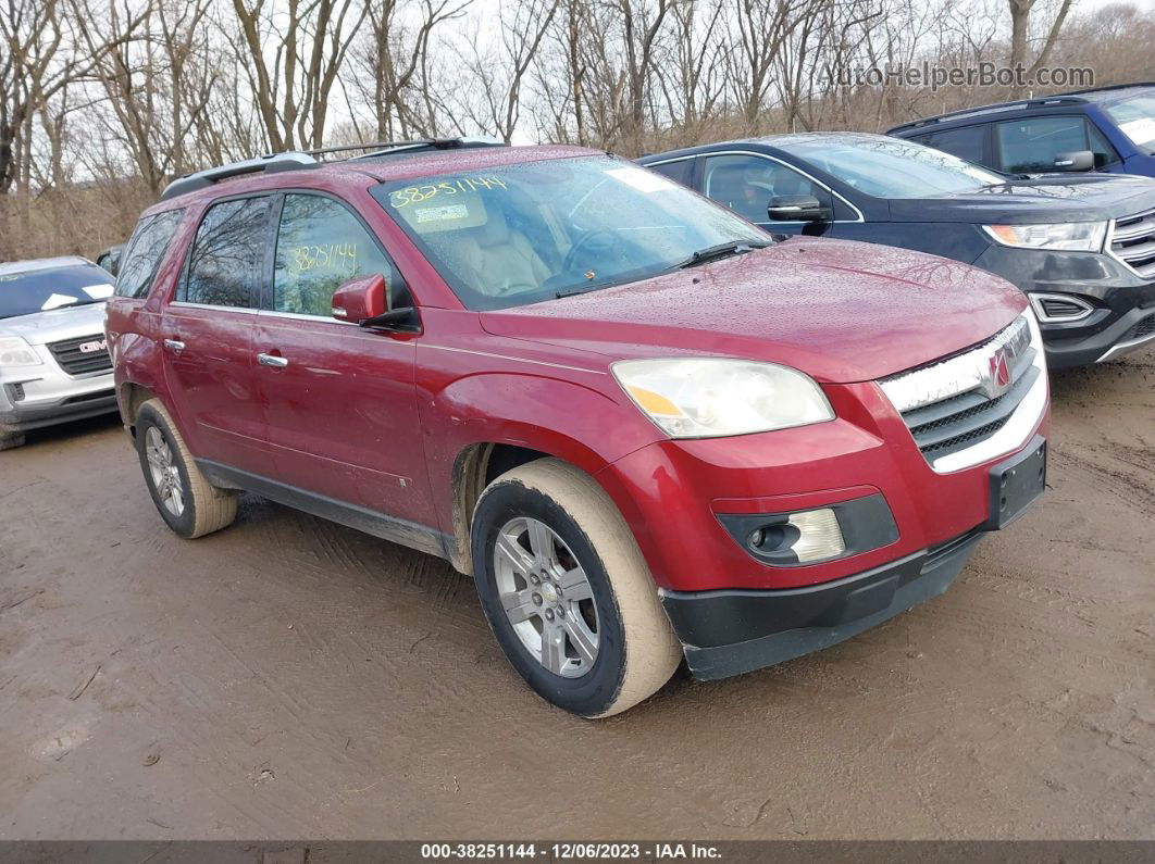 2008 Saturn Outlook Xr Red vin: 5GZEV23718J214706