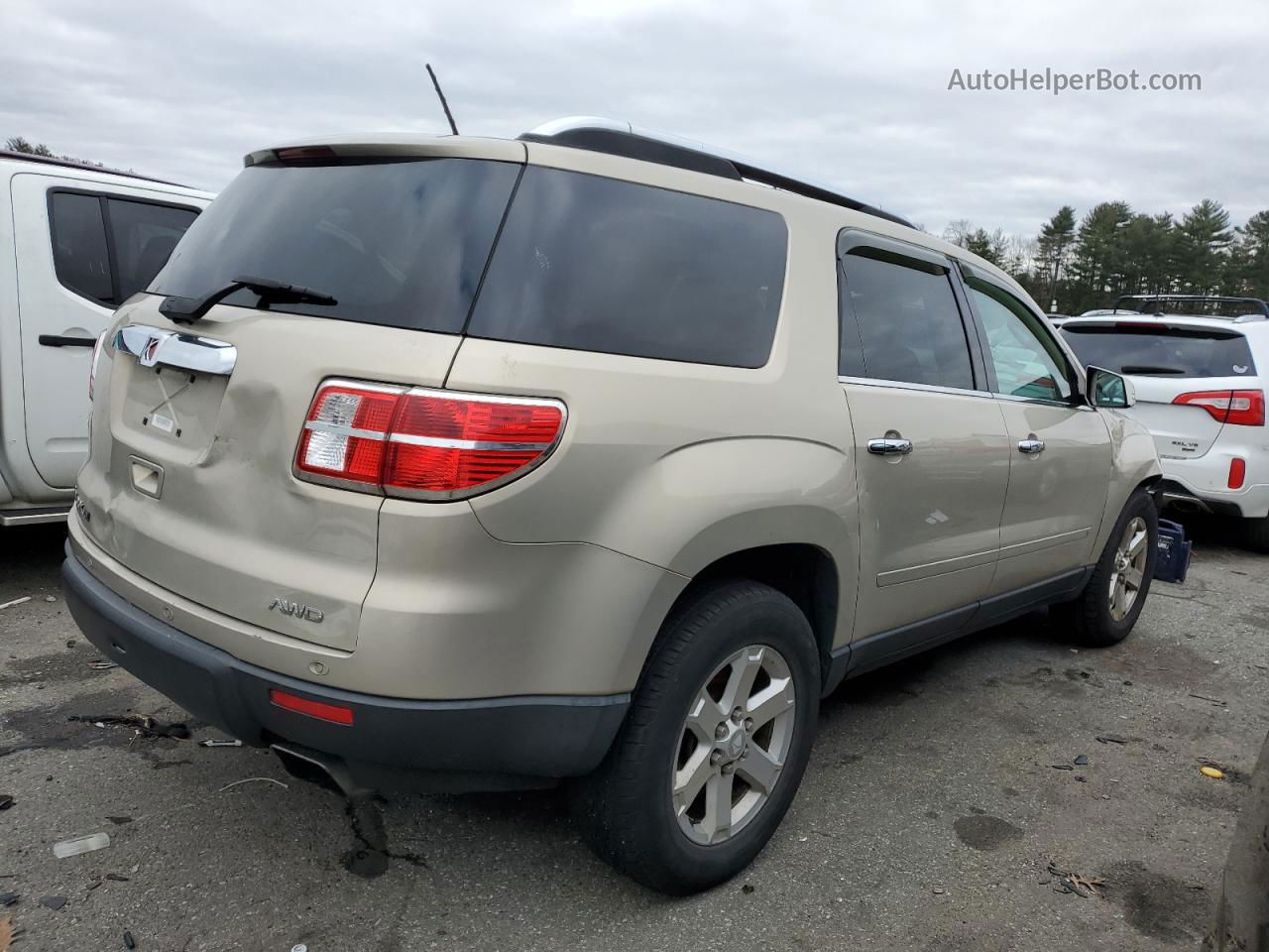 2008 Saturn Outlook Xr Gold vin: 5GZEV23718J285985