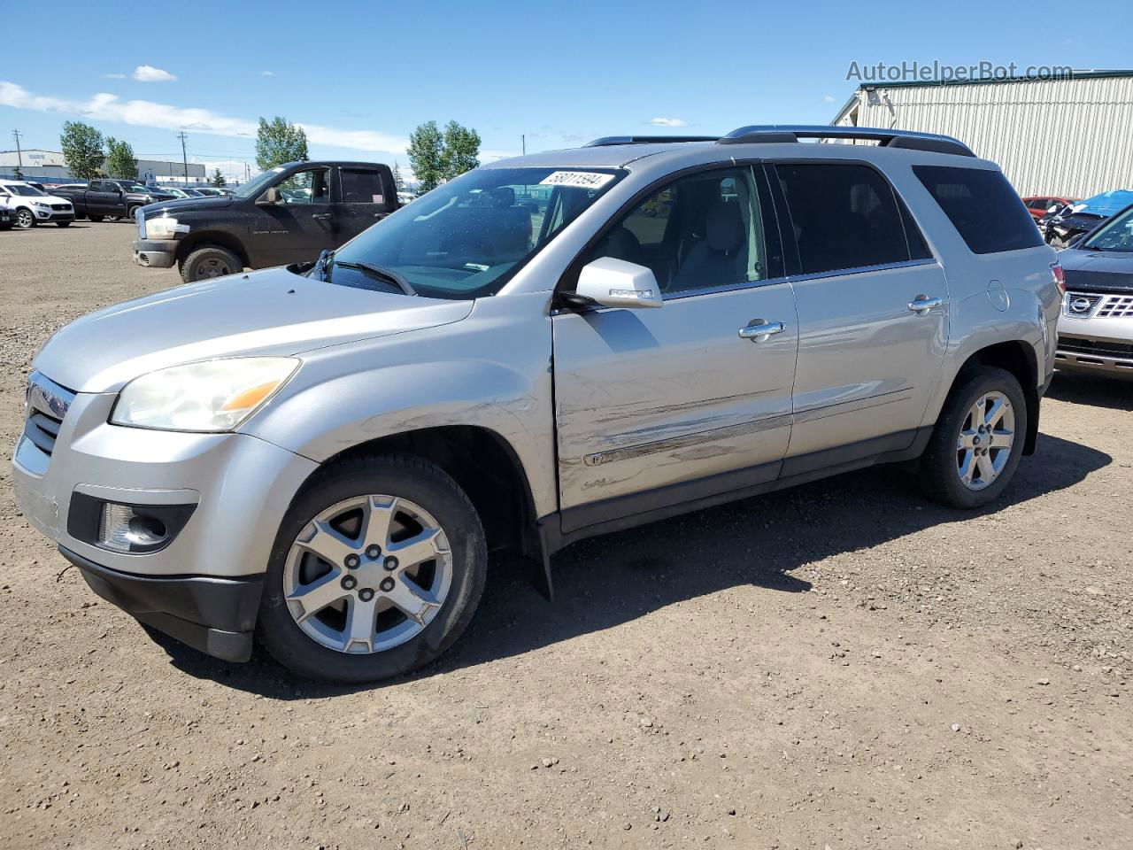 2008 Saturn Outlook Xr Silver vin: 5GZEV23728J166620