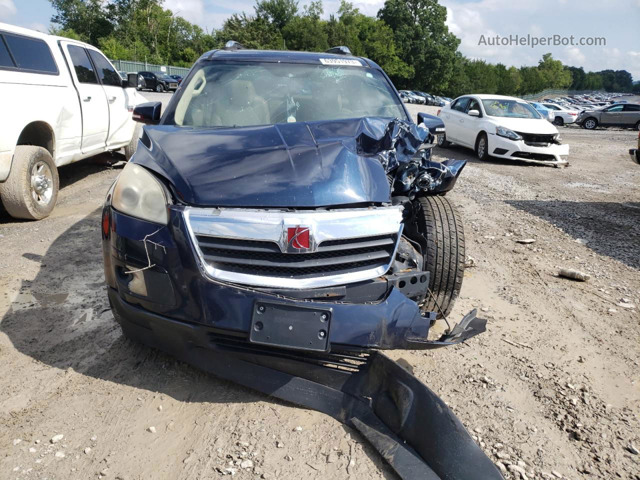 2008 Saturn Outlook Xr Blue vin: 5GZEV23788J193840