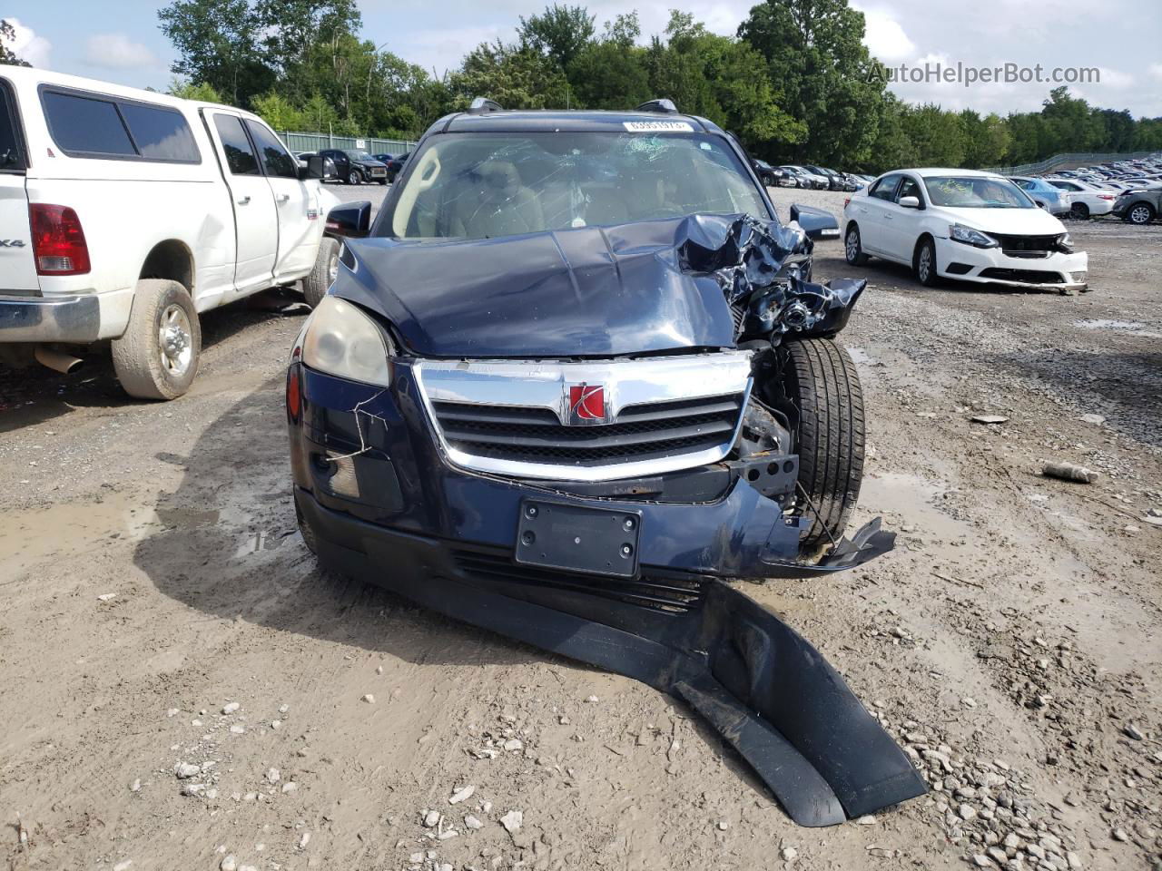 2008 Saturn Outlook Xr Blue vin: 5GZEV23788J193840