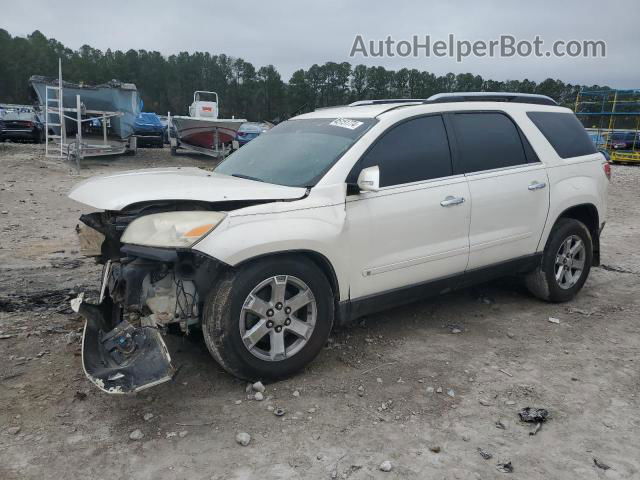 2008 Saturn Outlook Xr White vin: 5GZEV23788J223659