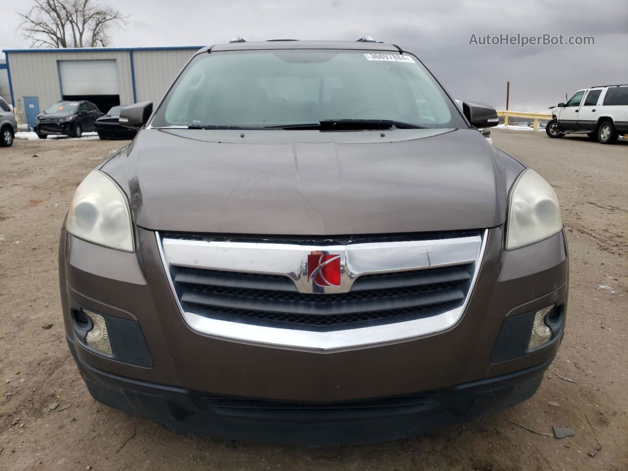 2008 Saturn Outlook Xr Brown vin: 5GZEV33718J130956