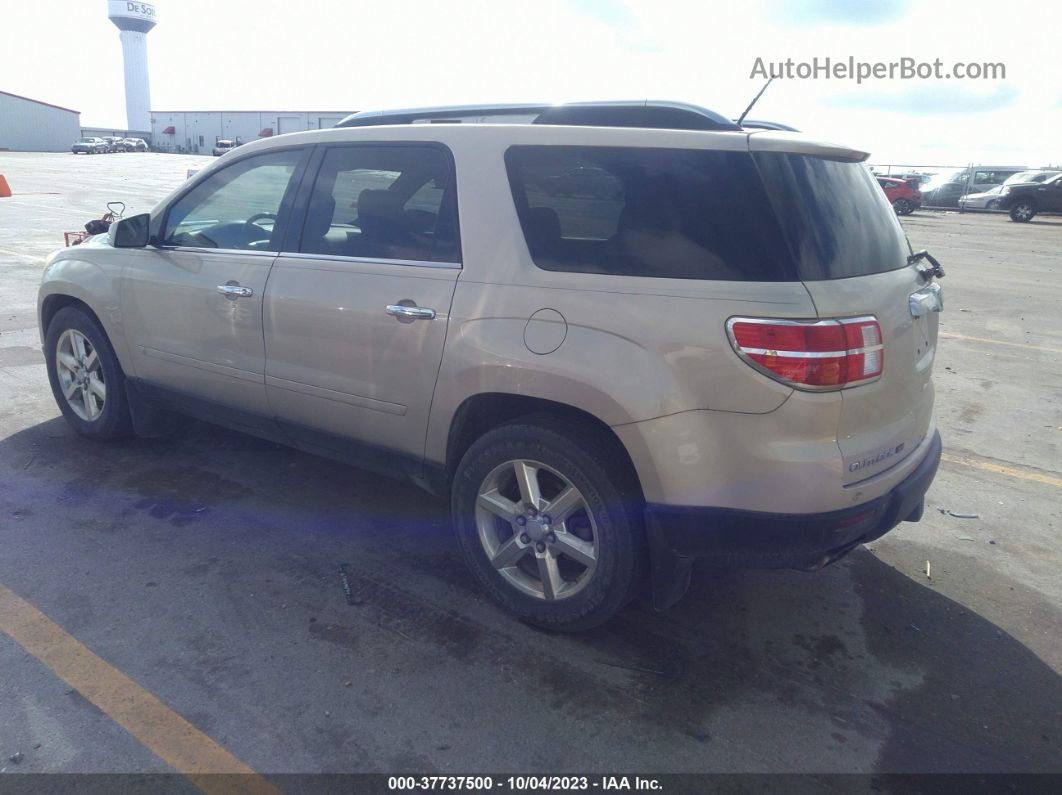 2008 Saturn Outlook Xr Tan vin: 5GZEV33718J279769